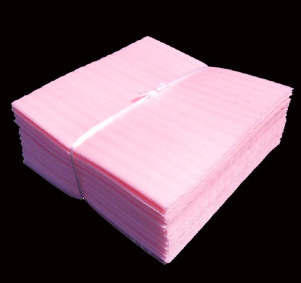 画像2: ミラマット(高発泡ポリエチレンシート) 緩衝材 カット品 (400×400mm) 100枚セット (2)