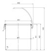 画像2: ステンレス 吊り下げ式密閉容器(キャッチクリップ式) CTB-33 (容量25L) 日東金属工業 ※別途送料 (2)