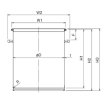 画像2: ステンレス 密閉容器(レバーハンド式) CTL-565 (容量150L) 日東金属工業 ※別途送料 (2)