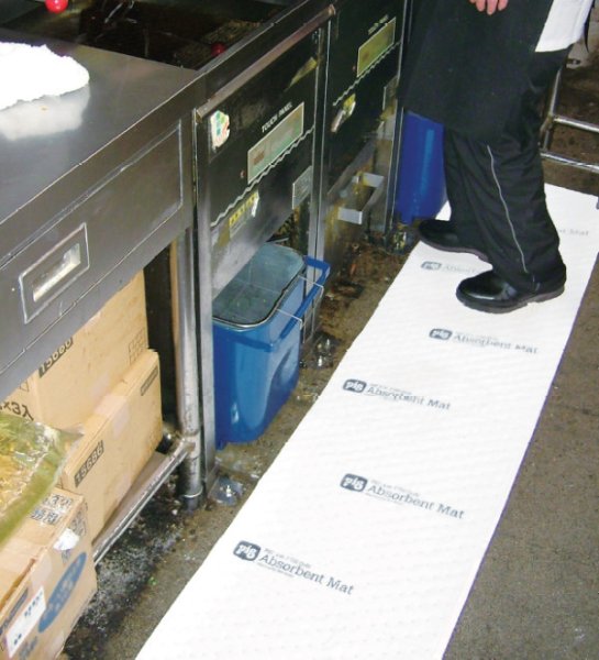 画像2: 油専用フォーインワン ピグマット MAT484A (24mロールタイプ・ボックス入り) ニューピグコーポレーション (2)