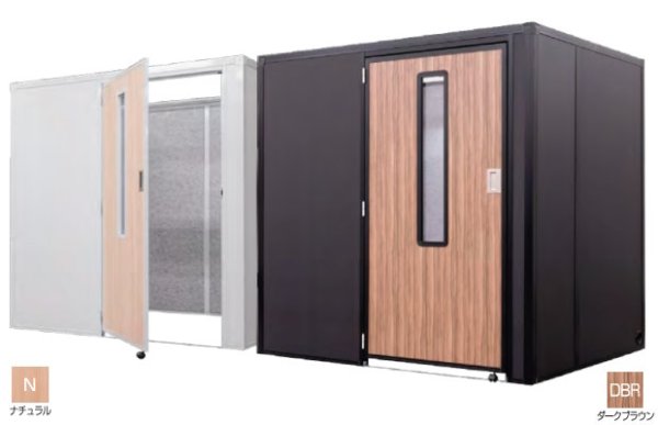 画像2: リミュートシリーズ 吸音ブースワイド フルオープン 岐阜プラスチック工業 テクセル (2)