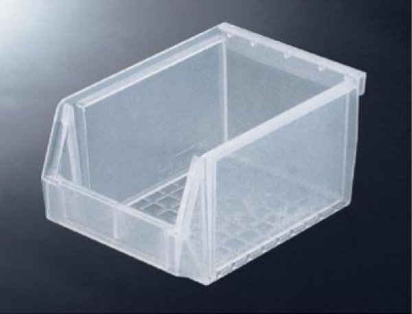 画像1: 透明コンテナー N-1透明 岐阜プラスチック工業 ※出荷単位(40個)未満別途送料 (1)
