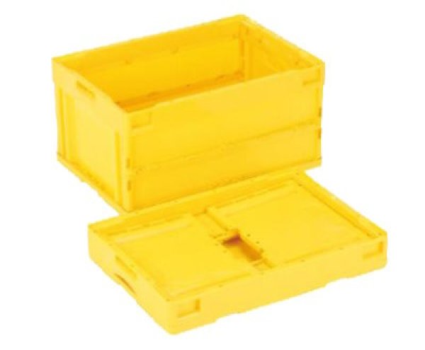 画像2: 蓋なし折りたたみコンテナ CB-S41NR 岐阜プラスチック工業 ※出荷単位(5個)未満別途送料 (2)