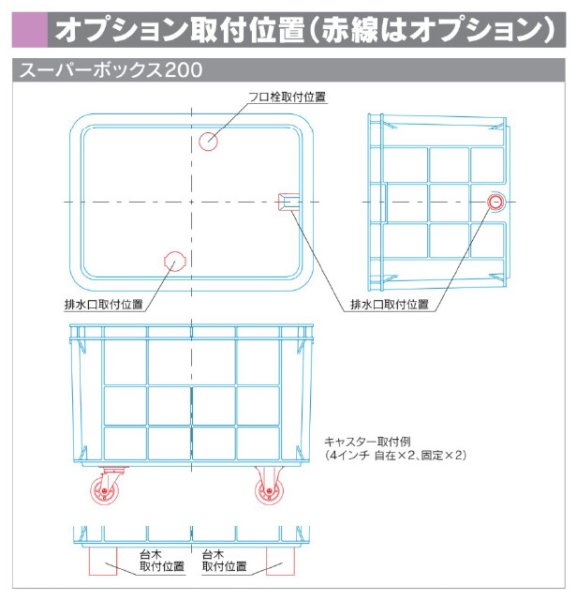 画像2: スーパーボックス200 岐阜プラスチック工業 (2)