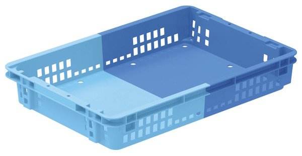 画像1: SNコンテナー(2色コンテナー) Cタイプ C#23SF 三甲株式会社(サンコー) ※個人宅追加送料・出荷単位(10個)未満別途送料 (1)
