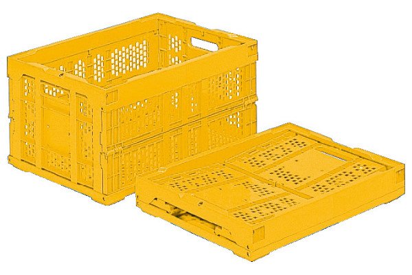 画像2: 折りたたみコンテナ オリコン 40A (蓋なし) 三甲株式会社(サンコー) ※個人宅追加送料・出荷単位(5個)未満別途送料 (2)