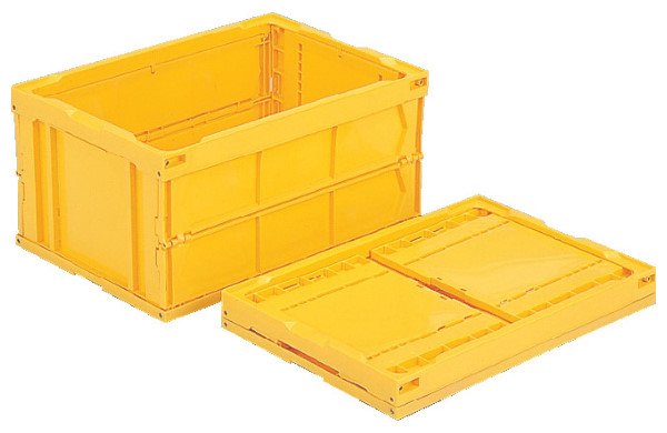 画像2: 折りたたみコンテナ オリコン 40B-B (蓋なし) 三甲株式会社(サンコー) ※個人宅追加送料・出荷単位(5個)未満別途送料 (2)