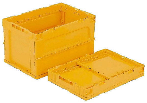 画像2: 折りたたみコンテナ オリコン P51B (蓋なし) 三甲株式会社(サンコー) ※個人宅追加送料・出荷単位(5個)未満別途送料 (2)