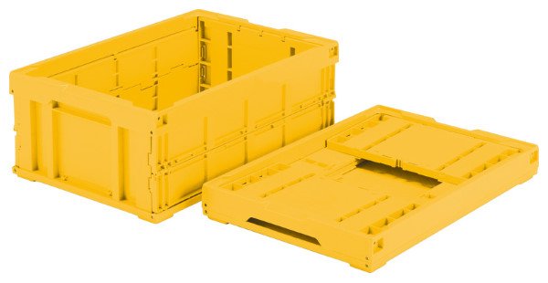 画像2: 折りたたみコンテナ オリコン 55B (蓋なし) 三甲株式会社(サンコー) ※個人宅追加送料・出荷単位(5個)未満別途送料 (2)