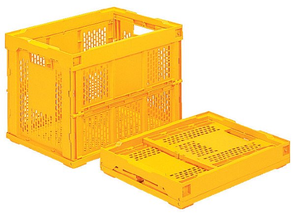 画像2: 折りたたみコンテナ オリコン 60A (蓋なし) 三甲株式会社(サンコー) ※個人宅追加送料・出荷単位(5個)未満別途送料 (2)