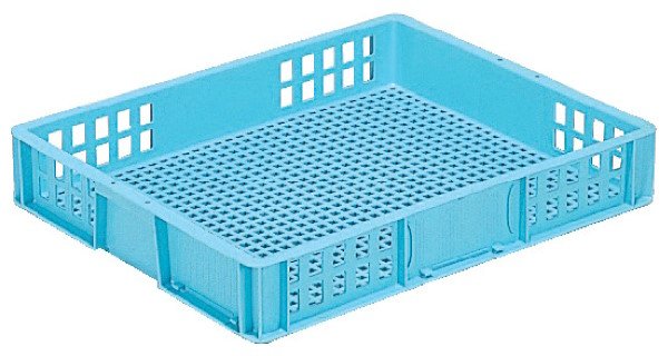 画像2: サンテナー B#17FC(MM) (側面底面アミ目) 三甲株式会社(サンコー) ※個人宅追加送料・出荷単位(10個)未満別途送料 (2)