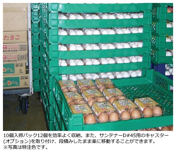 画像2: サンテナー D#30 三甲株式会社(サンコー) ※個人宅追加送料・出荷単位(10個)未満別途送料 (2)