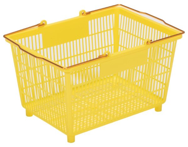 画像2: スーパー篭(大-2) 三甲株式会社(サンコー) ※個人宅追加送料・出荷単位(25個)未満別途送料 (2)