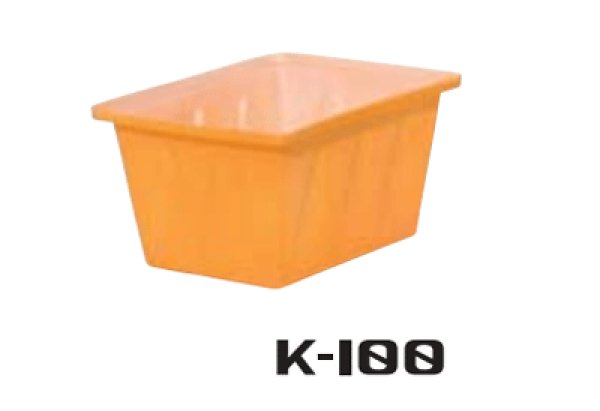 画像1: 角型容器 深型角槽 K型容器 K-100 スイコー ※個人宅配送不可 (1)