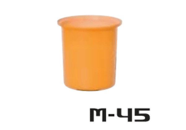 画像1: 丸型容器 M型容器 M-45 スイコー ※個人宅配送不可 (1)