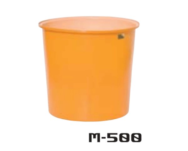 画像1: 丸型容器 M型容器 M-500 スイコー ※個人宅配送不可 (1)