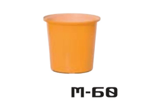 画像1: 丸型容器 M型容器 M-60 スイコー ※個人宅配送不可 (1)