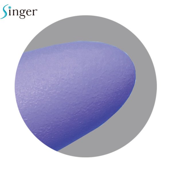 画像4: シンガー ニトリルライトPF (バイオレット・粉なし) 宇都宮製作 1ケース2,000枚 (100枚×20箱)入り ※個人宅配送不可・別途送料 (4)