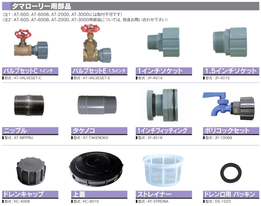 タマローリー (ローリータンク) 横型タイプ AT-100B (ブラック タマローリー (ローリータンク) 横型タイプ AT-100B (ブラック