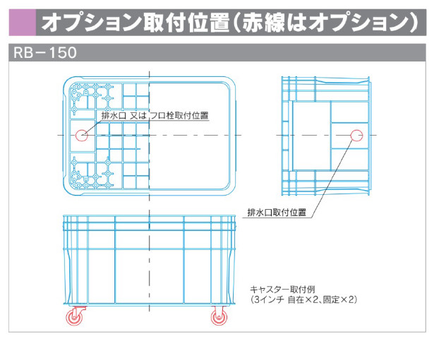 スーパーボックスRB-150 岐阜プラスチック工業